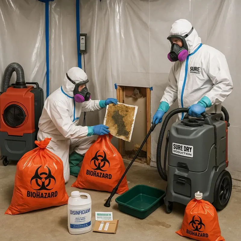 Contaminated Water Handling Protocols process in Portsmouth, OH