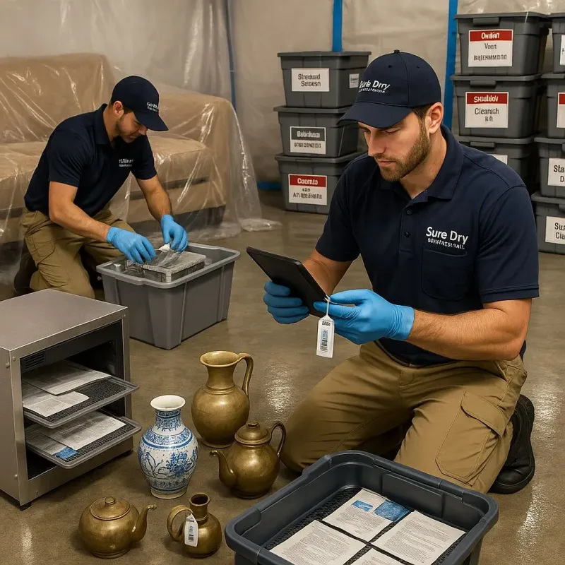 Content Protection and Restoration process in Portsmouth, OH