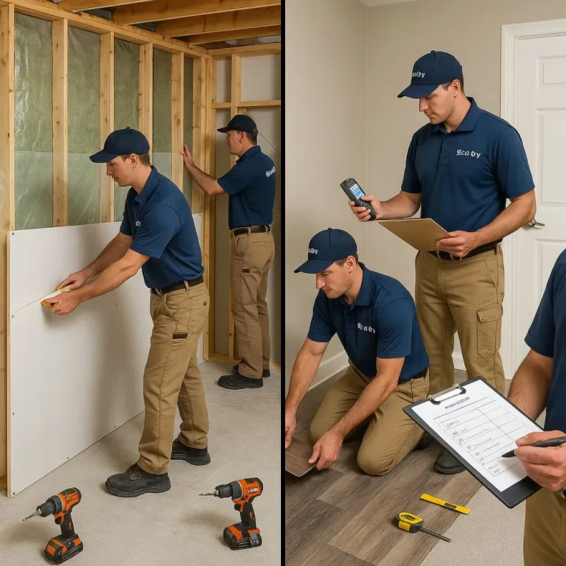 Repairs and Reconstruction process in Portsmouth, OH